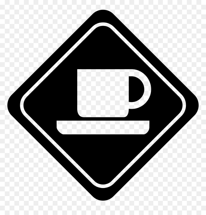 Coffee Shop Signal - Señales De Comida, HD Png Download - coffee shop png