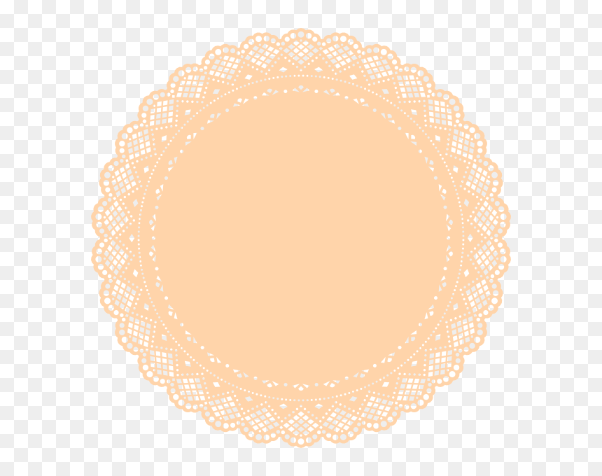 Free Valentine&day Printable &amp, Vintage Clip Art - Marge's Donut Den Logo, HD Png Download - lace doily png