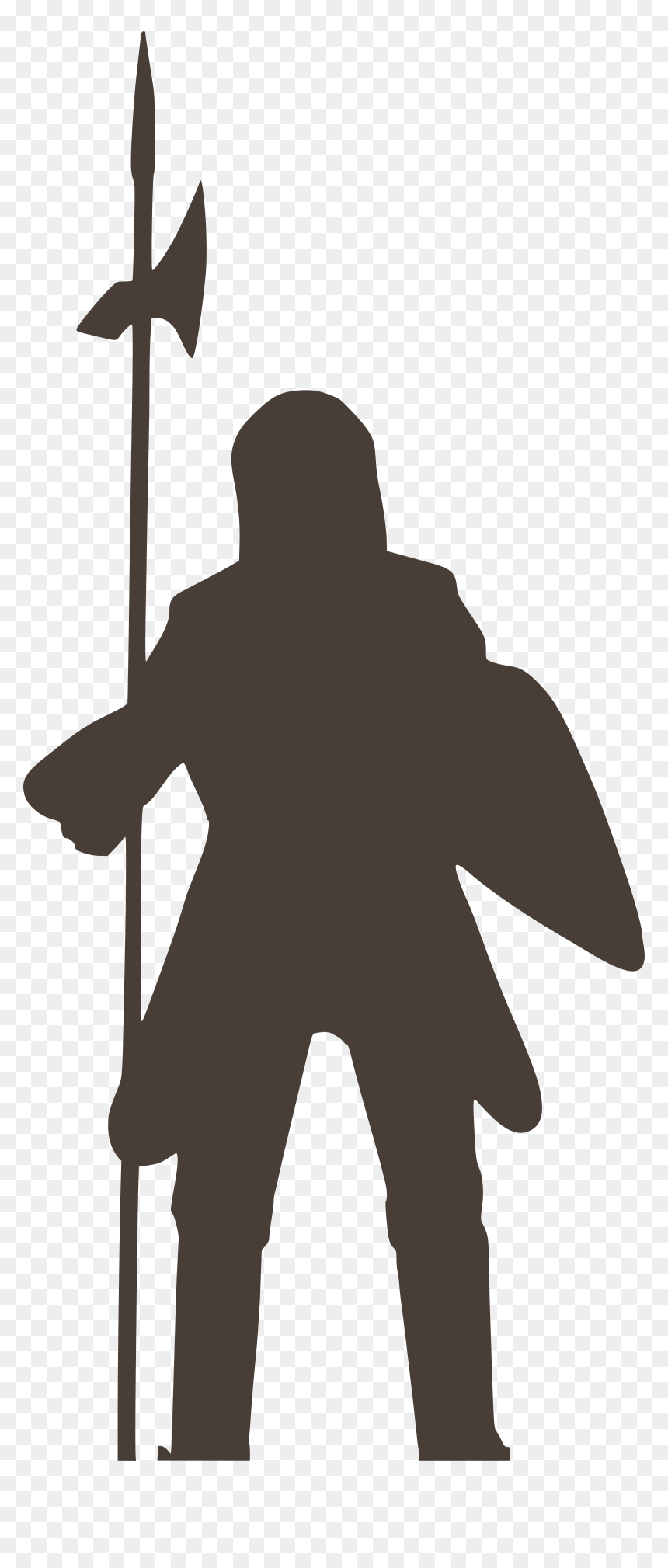 Clash Royale Png - Transparent Knight Silhouette, Png Download - clash royale princess png
