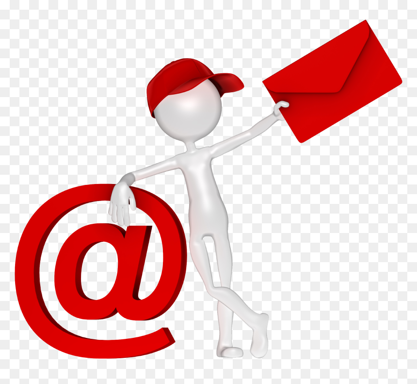 Email-guy - Email Postman, HD Png Download - scouter png