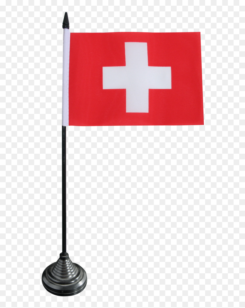 Switzerland Table Flag - Tischfahne Hamburg, HD Png Download - switzerland flag png