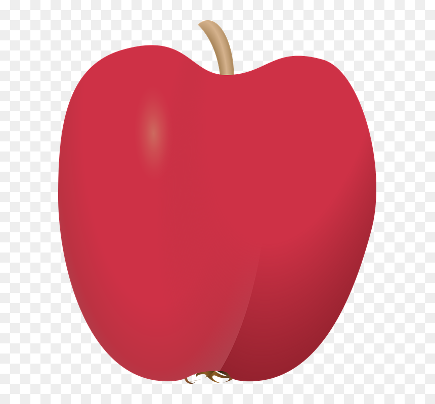 Graphic, Apple, Fruit, Food, Fall, Autumn, Juicy - Apple, HD Png Download - apple vector png