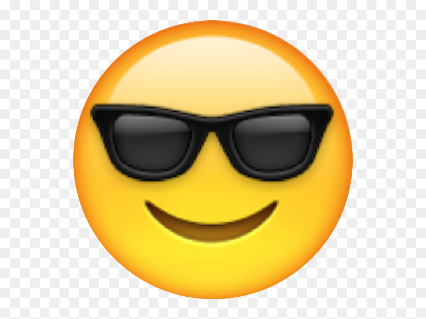 Transparent High Five Emoji Png - Sunglasses Emoji, Png Download - emoji 100 png
