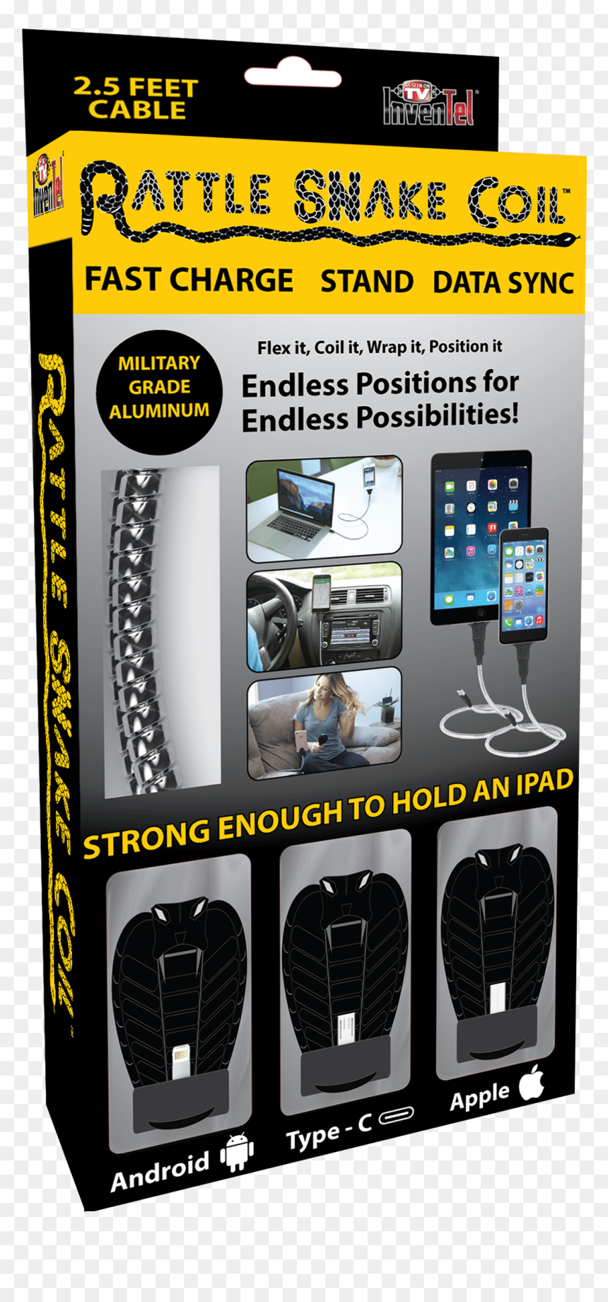 Rattle Snake Coil™ - Gadget, HD Png Download - rattle png
