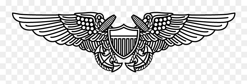 Naval Flight Officer Pin, HD Png Download - pilot wings png