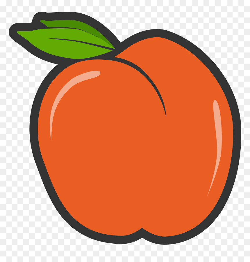 Pumpkin Apple User Peach Cc0-lisenssi - Ian's Pizza Logo, HD Png Download - apple vector png
