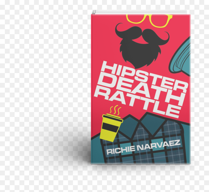 Hipster Death Rattle Richie Narvaez Book - Graphic Design, HD Png Download - rattle png