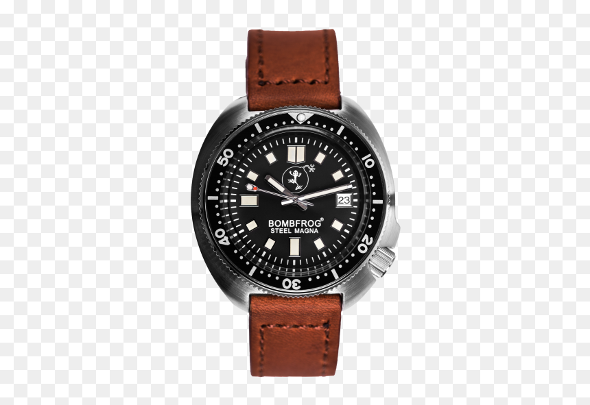 Steel Magna - Analog Watch, HD Png Download - leather strap png