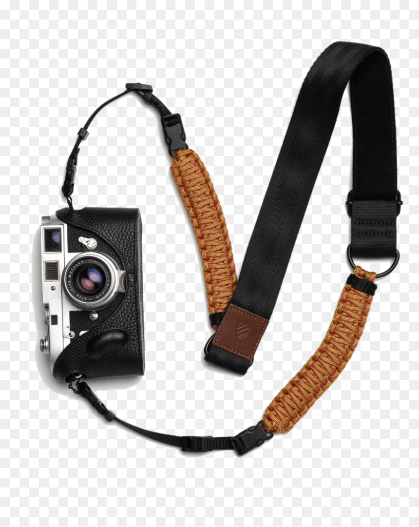 Nylon Webbing Camera Strap, HD Png Download - leather strap png