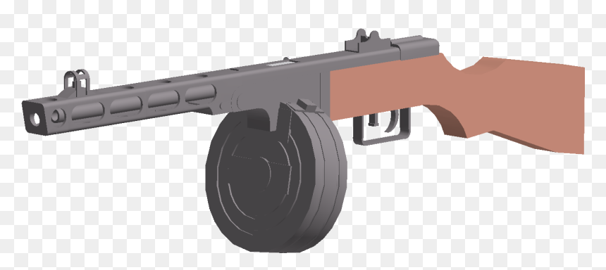 Ppsh-41 Png - Firearm, Transparent Png - ppsh png