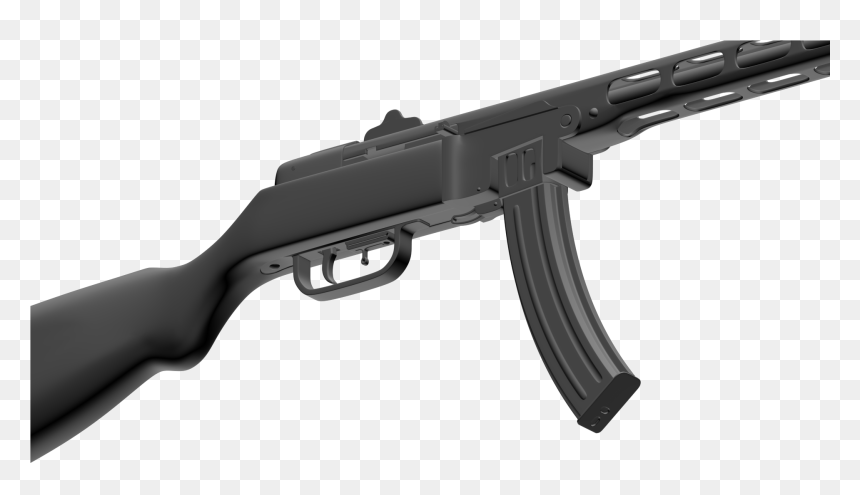 Assault Rifle, HD Png Download - ppsh png