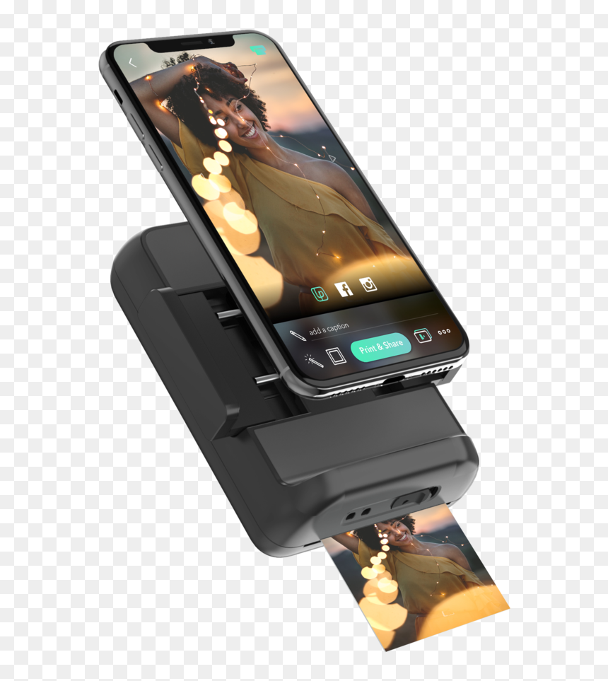 Lifeprint Instant Print Camera For Iphone, HD Png Download - iphone camera png