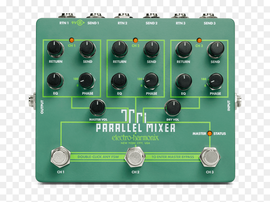 Electro Harmonix Tri Parallel Mixer, HD Png Download - electro png