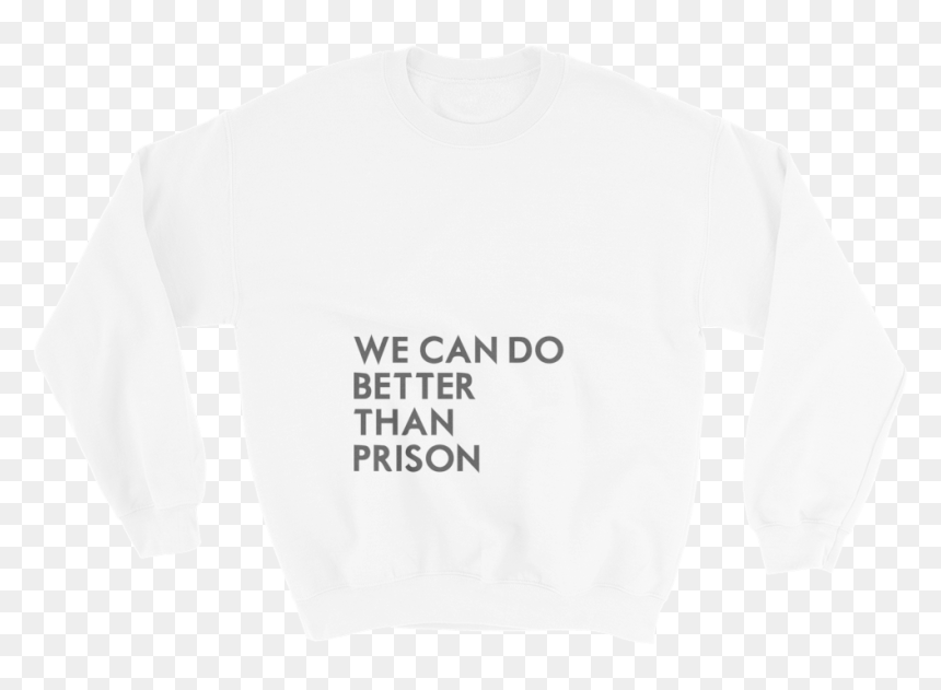 Wecando Mockup Front Flat White - Sweater, HD Png Download - we can do it png