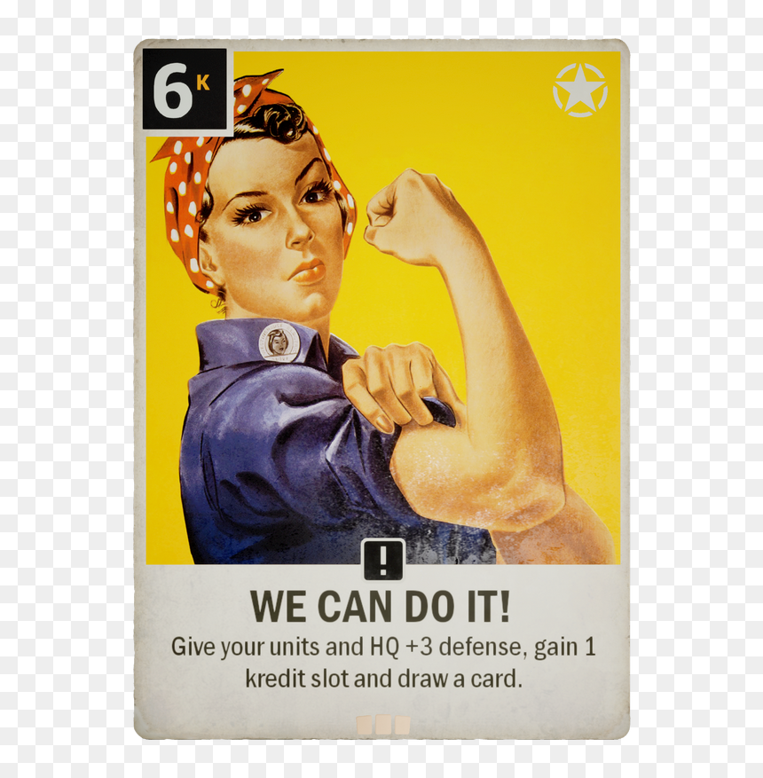 Rosie The Riveter, HD Png Download - we can do it png
