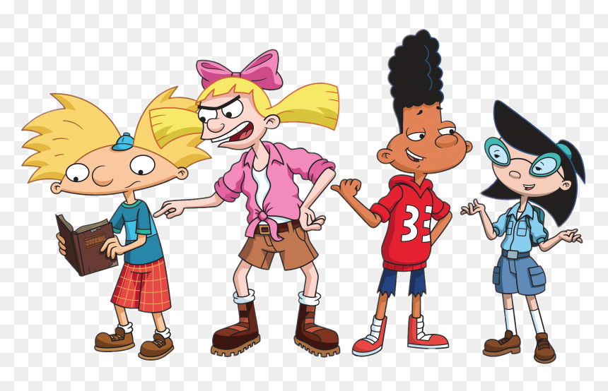 Hey Arnold Characters - Hey Arnold The Jungle Movie, HD Png Download - arnold png