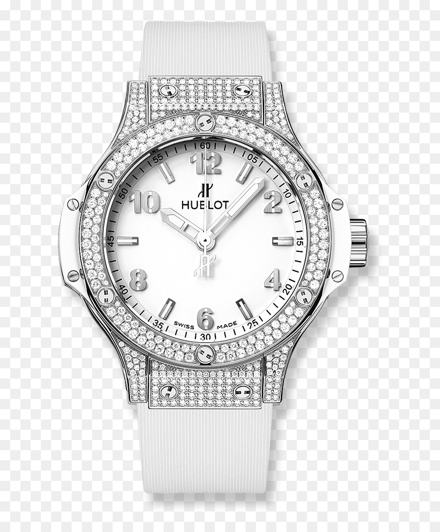 Big Bang Steel White Pavé - Hublot 361 Se 2010 Rw 1104, HD Png Download - big bang png