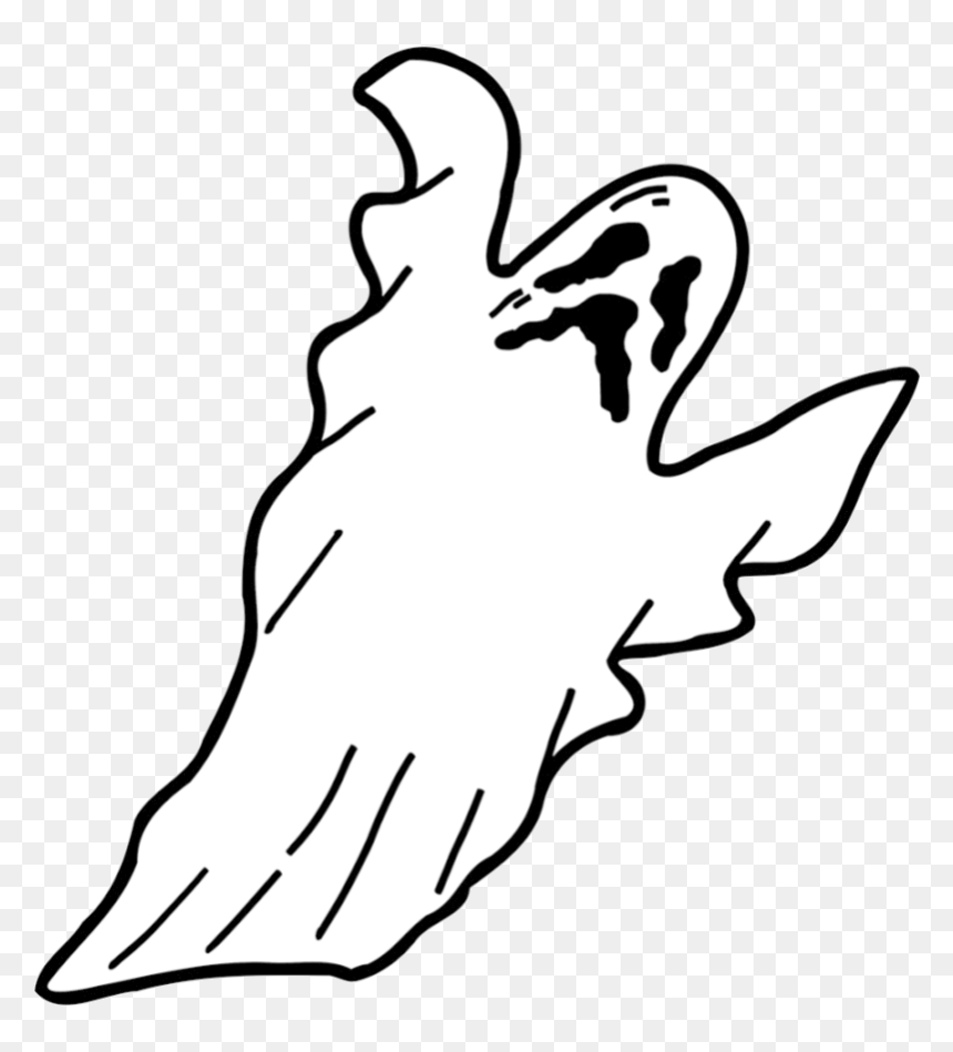 Ghost Scary For Halloween Spooky Clipart Free Images - Spooky Ghost Clipart, HD Png Download - creepy hand png