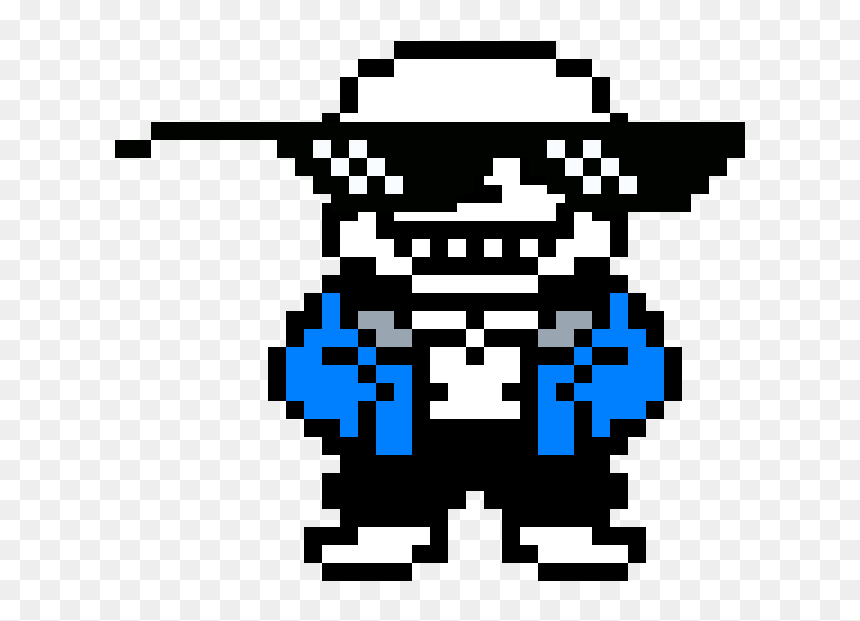 Cool Little Skelton - Sans Sprite, HD Png Download - skelton png