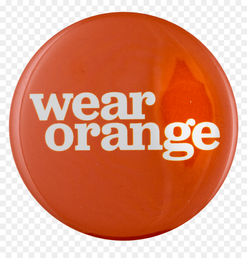 Wear Orange Cause Busy Beaver Button Museum - Ongetemd, HD Png Download - orange button png