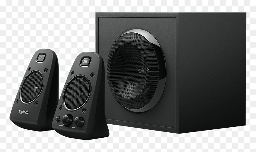 Z623 Speaker System With Subwoofer - Logitech Speakers For Ps4, HD Png Download - thx logo png