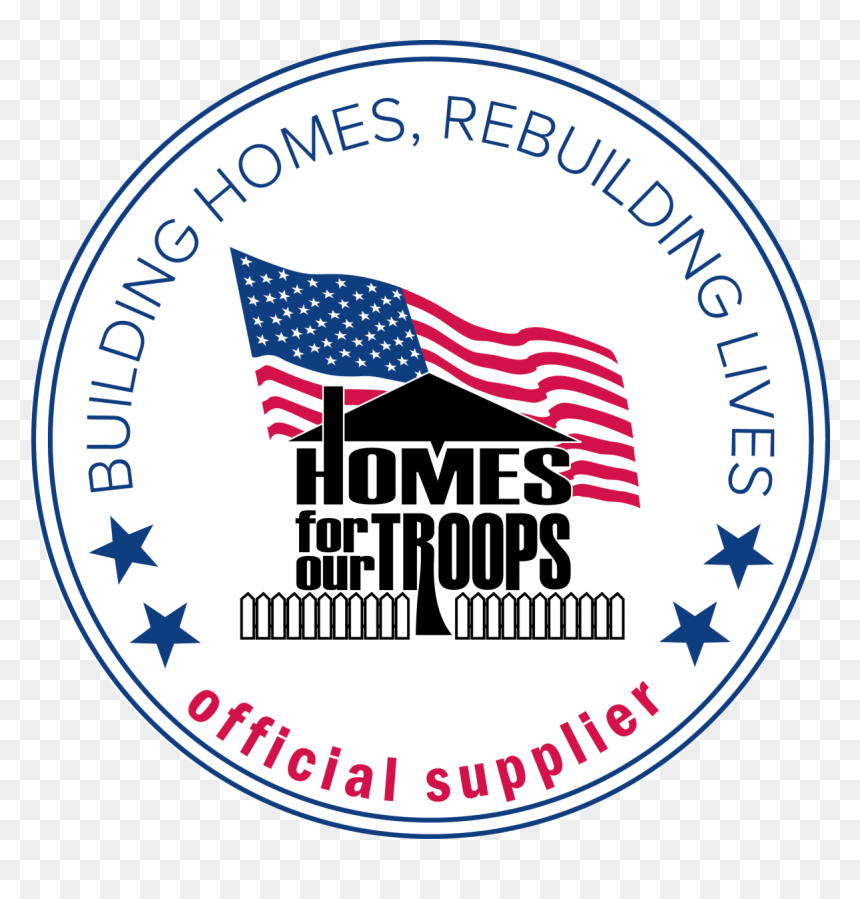 Homes For Our Troops Logo, HD Png Download - certainteed logo png