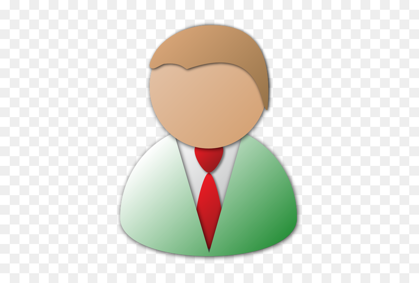 Business Person Vector Icon - Business Person Clip Art, HD Png Download - businessman icon png
