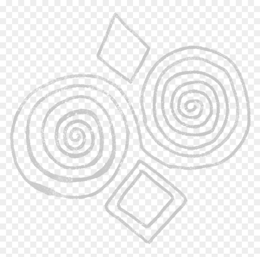 A Pattern Image From Newgrange Kerb Stone - Circle, HD Png Download - king of the hill png