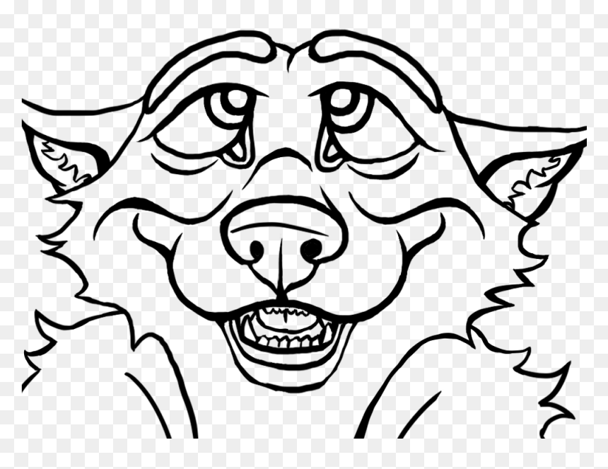 Transparent Wolf Icon Png - Cartoon, Png Download - wolf icon png