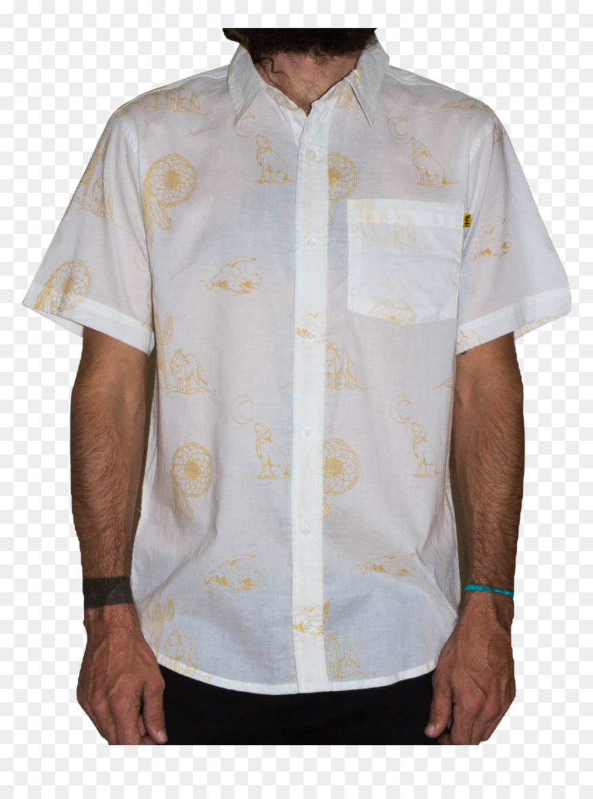 Desert Button Up Wht/gld - Pocket, HD Png Download - volume button png