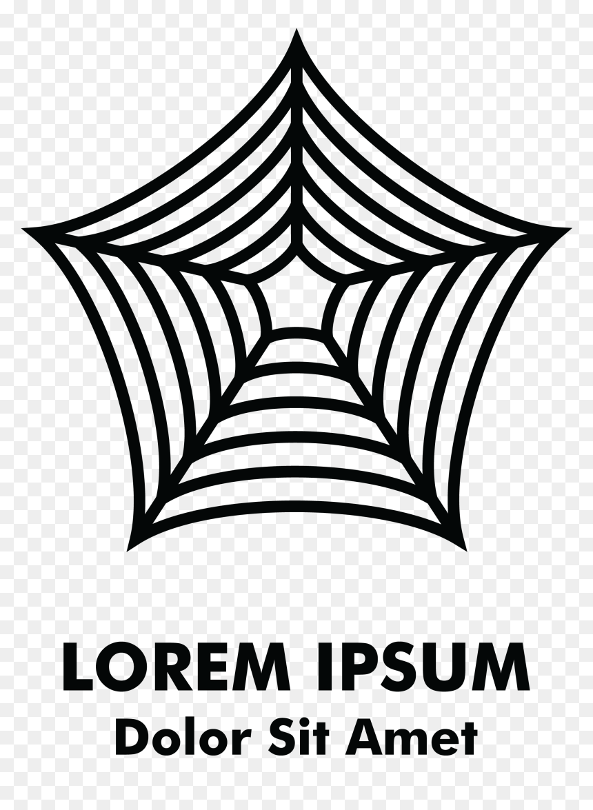 Graphics, HD Png Download - spider web vector png