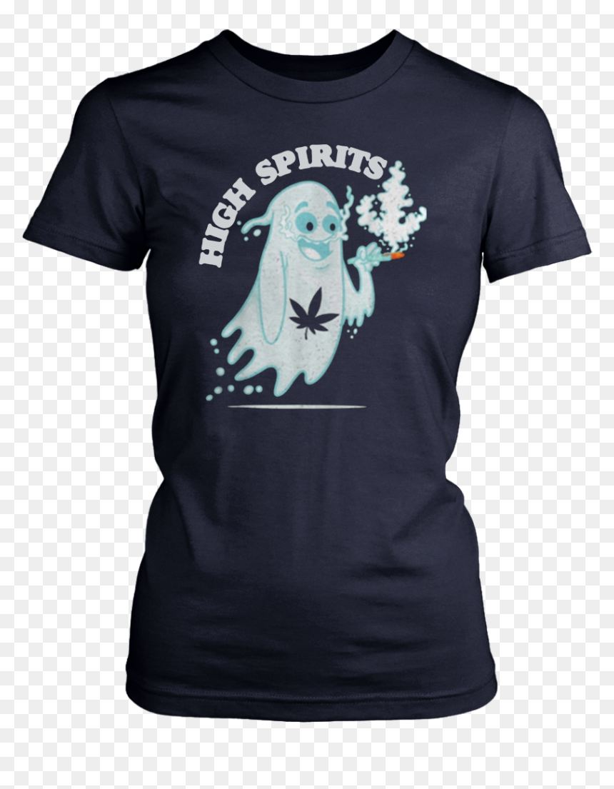 Original High Spirits Funny Halloween Stoner Pothead - Halloween Stoner Shirt, HD Png Download - stoner png