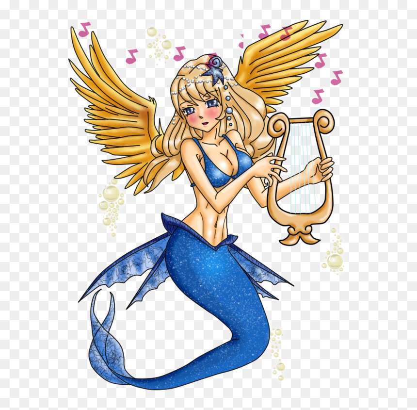 Adorable Cute Mermaid , Png Download, Transparent Png - cute mermaid png