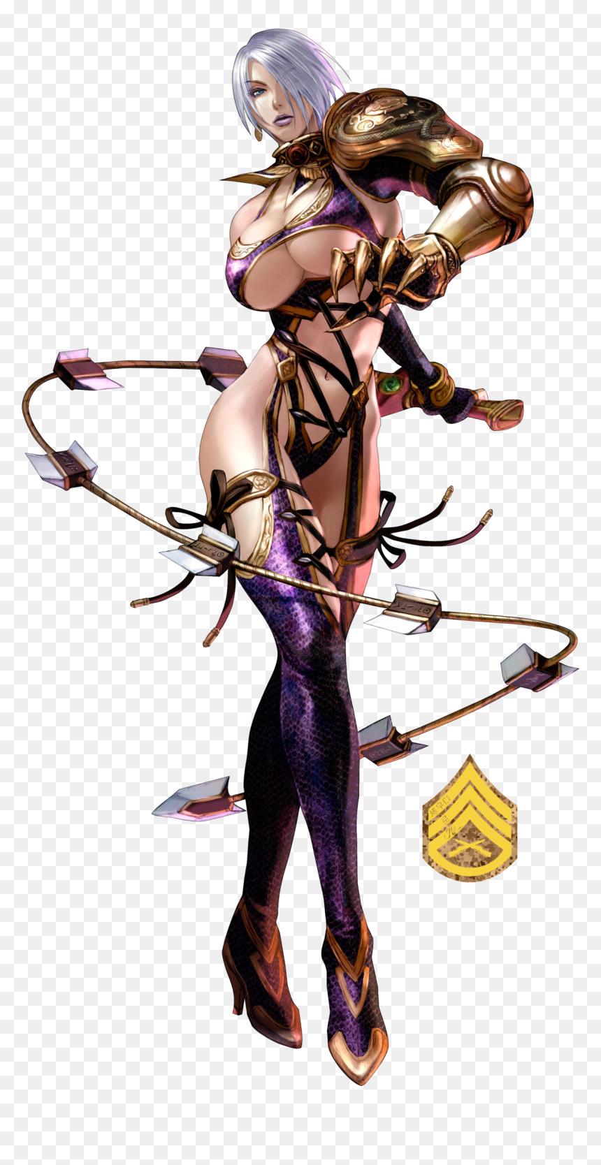 Many People Reference Character Design Like This And - Ivy Soul Calibur, HD Png Download - soul calibur png