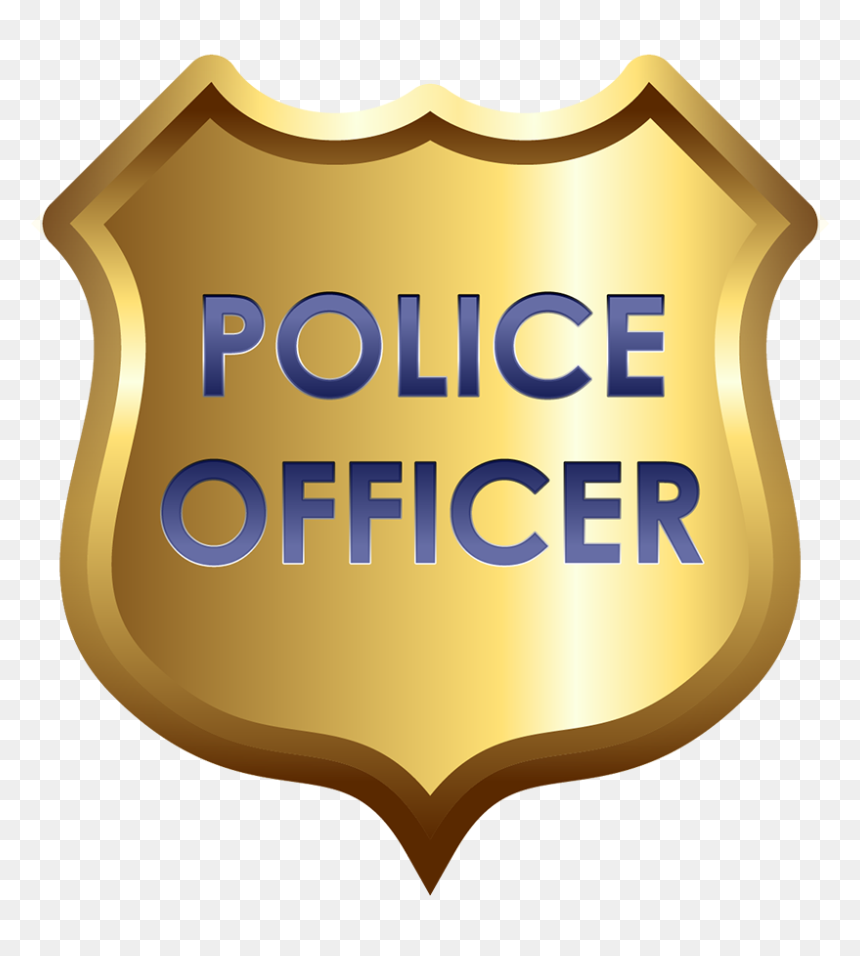 How To Draw A Police Badge - Transparent Police Badge Clipart, HD Png Download - police shield png