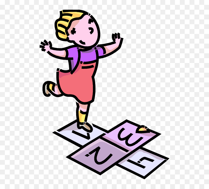 Vector Illustration Of Primary Or Elementary School - Clipart Image Of Hop, HD Png Download - school vector png