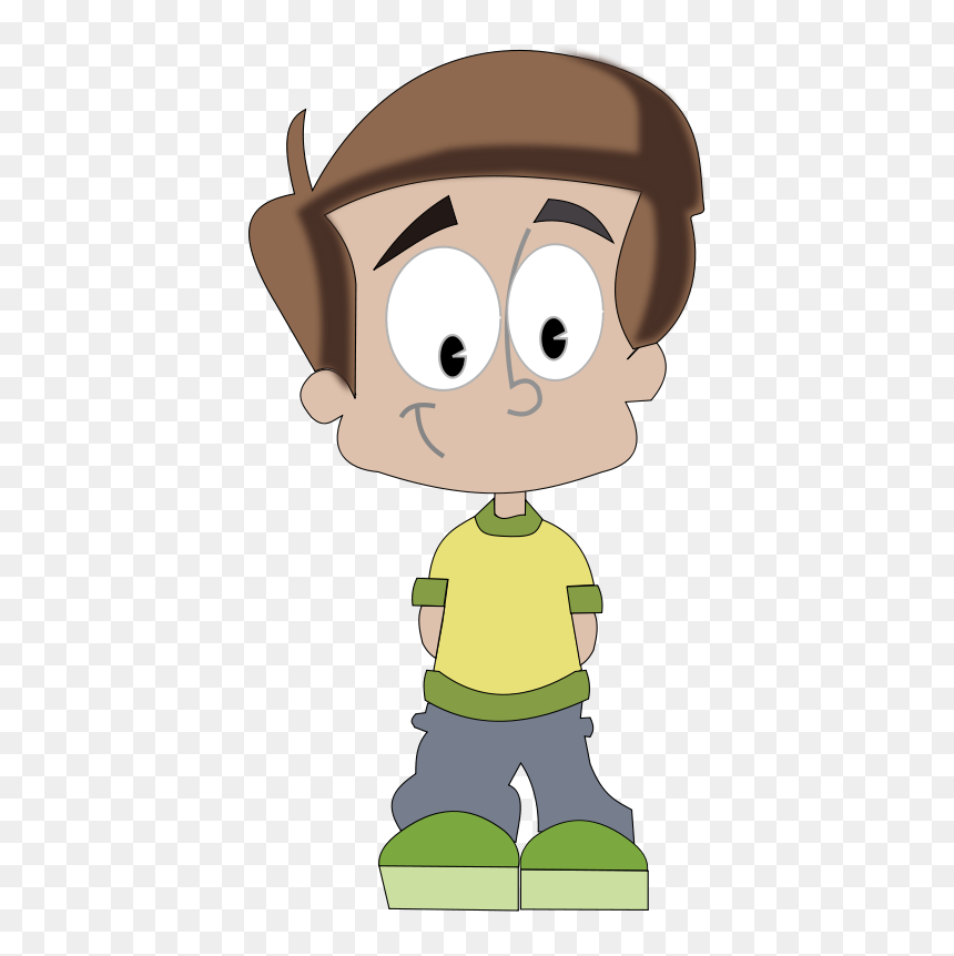 Back To School Vector Image - Hands Behind Back Clipart, HD Png Download - school vector png