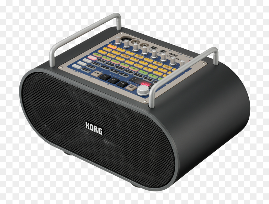 Korg Stageman 80w Portable Amplifier - Amplificador Korg, HD Png Download - beat machine png