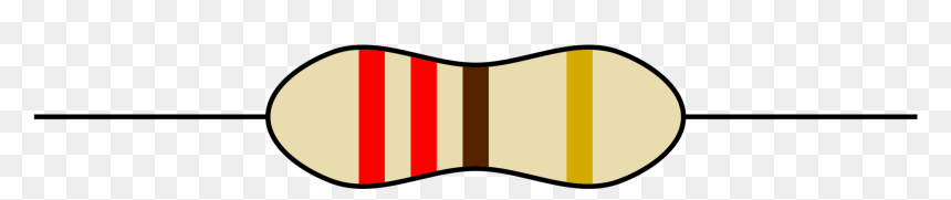 Resistor Clipart, HD Png Download - ohm symbol png