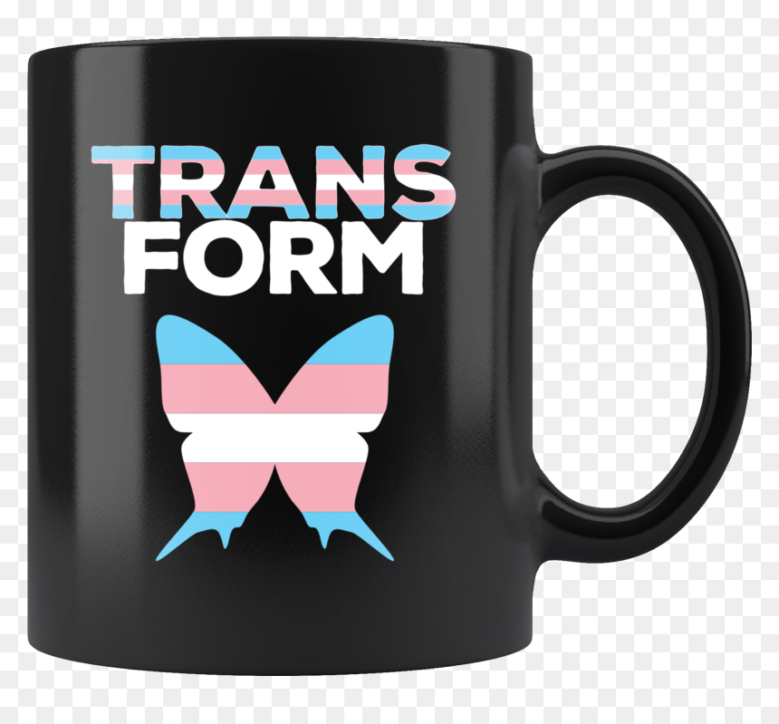 Mug, HD Png Download - trans flag png