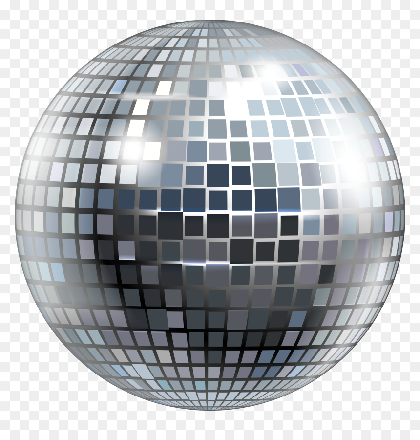 Disco Ball Silver Transparent Image Gallery Png, Png Download - silver ball png
