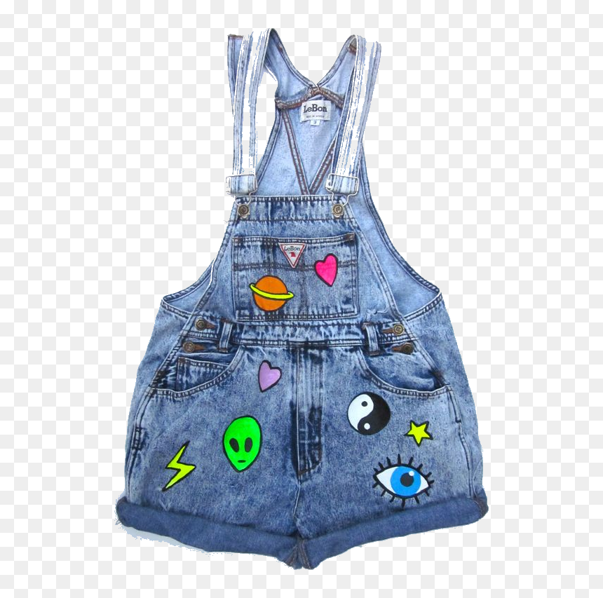 Apliques Para Calça Jeans, HD Png Download - overalls png