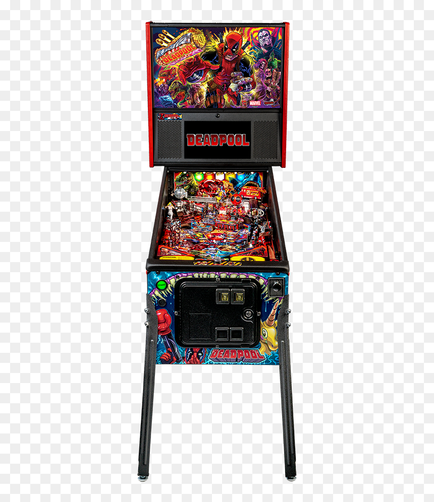 Deadpool Pinball Machine, HD Png Download - deadpool icon png