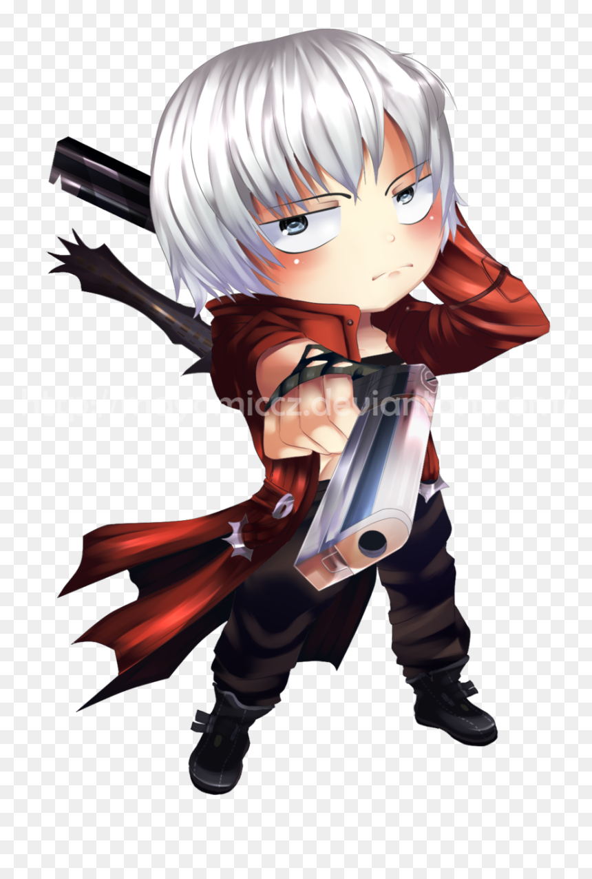 Transparent Cry Clipart - Devil May Cry Chibi Png, Png Download - devil may cry png