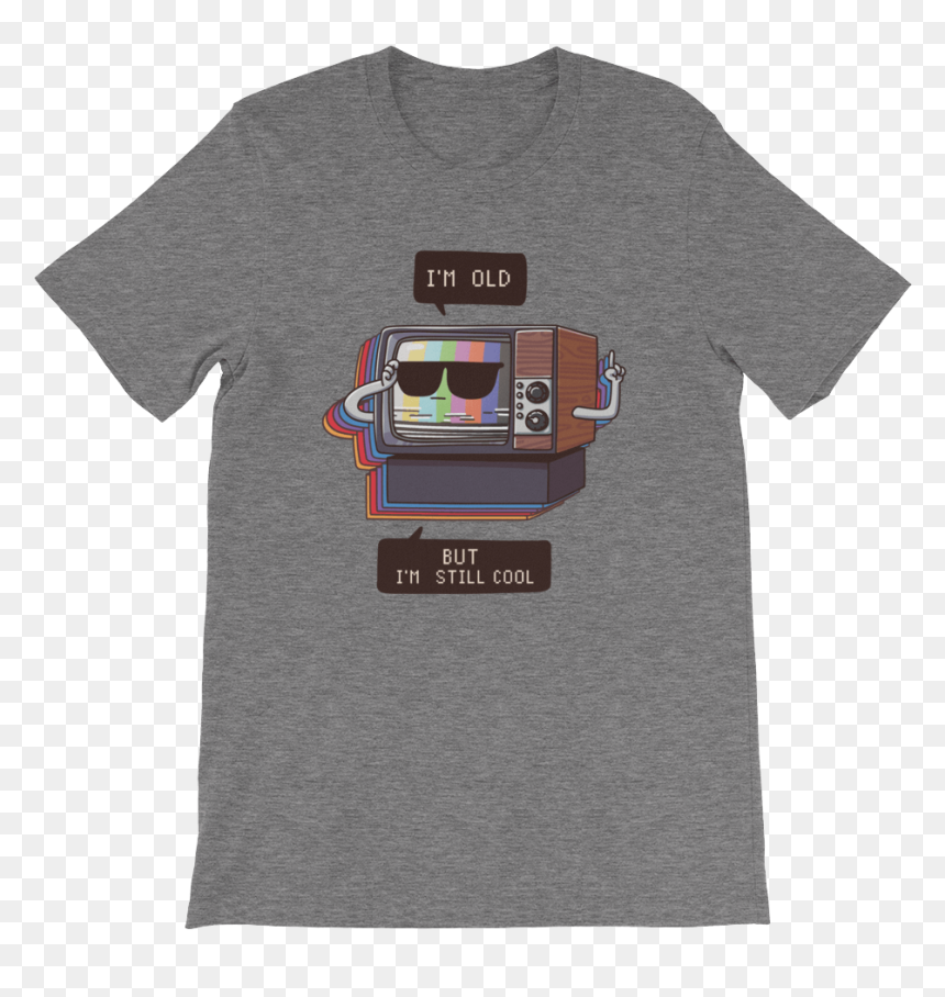 T-shirt, HD Png Download - old tv set png