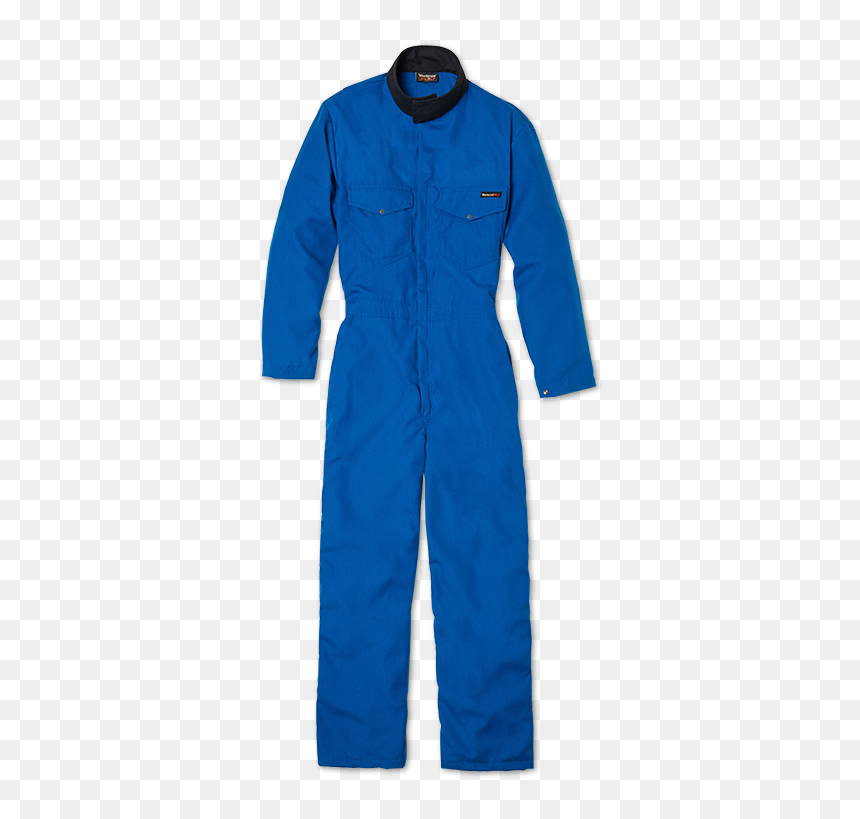 Men"s Lightweight Fr/cp Industrial Coverall - Alexa Chung Frill Trim Dress, HD Png Download - overalls png