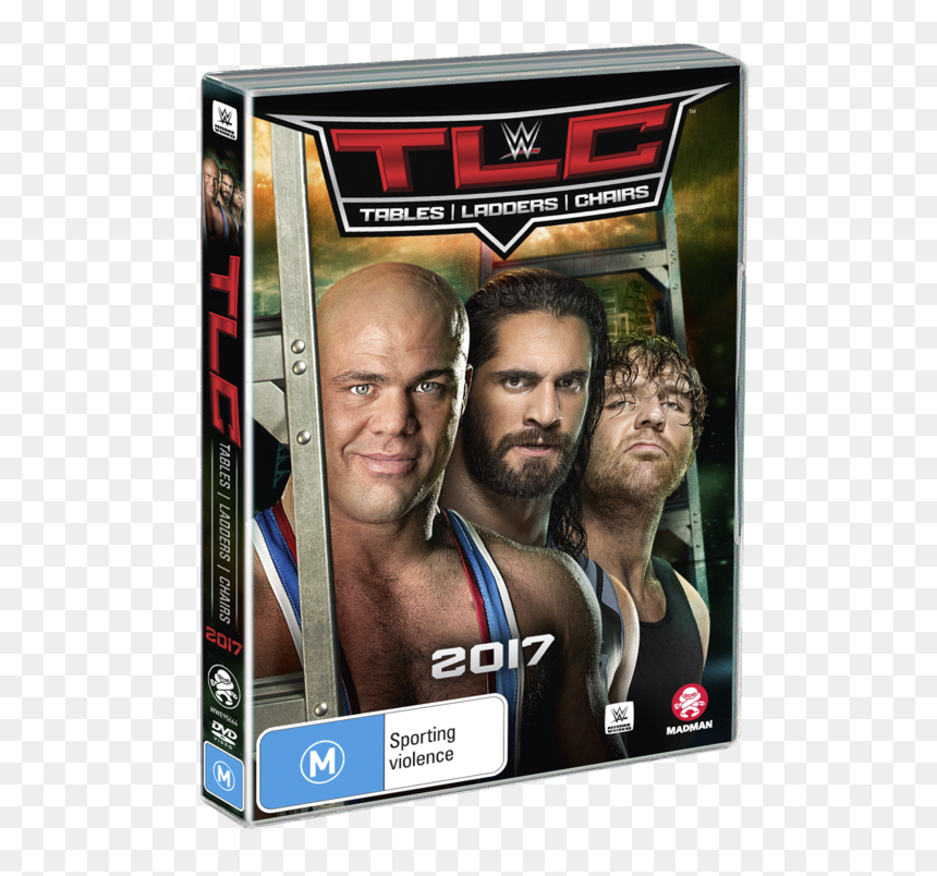 Wwe Tlc Tables Ladders & Chairs 2017 Dvd, HD Png Download - miz png
