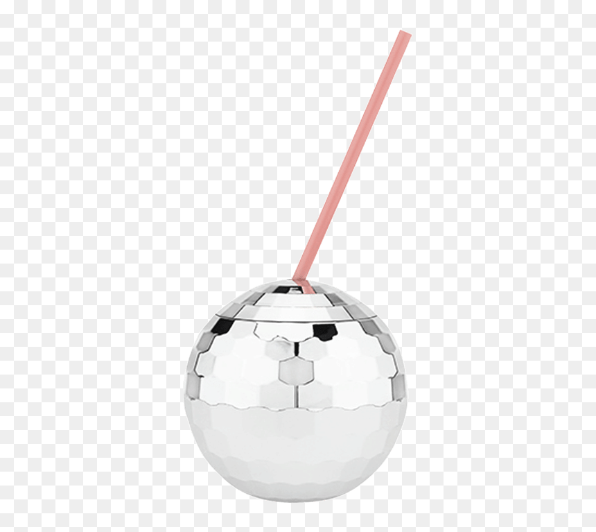 Disco Ball Tumbler - Sphere, HD Png Download - silver ball png