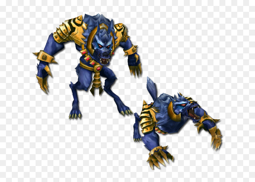 Warwick League Of Legends, HD Png Download - rengar png