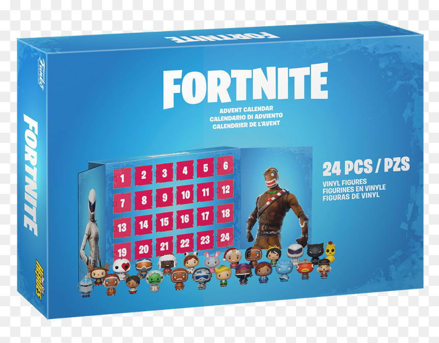 Funko Pop Fortnite Advent Calendar, HD Png Download - fortnite omega png